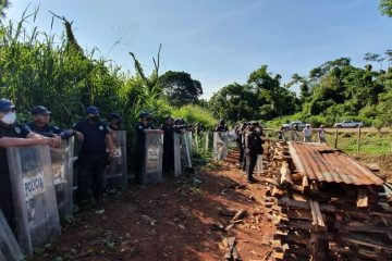 Recuperan fuerzas de seguridad 105 hectáreas invadidas en Tapachula: Llaven Abarca