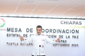 Chiapas va bien en la lucha contra el COVID-19 y no bajaremos la guardia: Rutilio Escandón