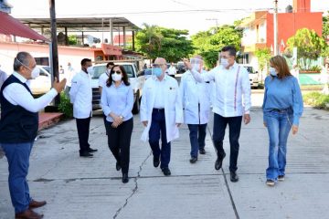Encabeza Rutilio Escandón salutación a brigadistas de Atención Domiciliaria COVID-19 en Tapachula