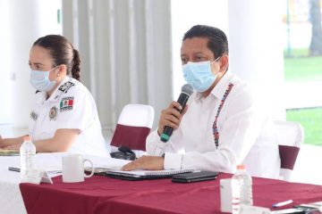 Acompaña Llaven a gobernador a Mesa de Seguridad Estatal y Regional en Tapachula