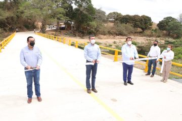 Inauguran el puente “Paso Trapich” en Villaflores