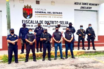 Coordina FGE operativo “Semana Santa Segura”, en Palenque