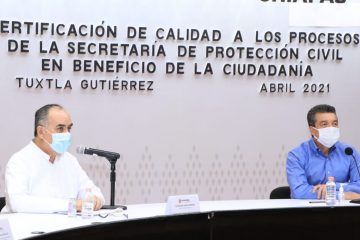 American Trust Register recertifica procesos de protección civil en Chiapas