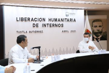 Realizan liberación humanitaria de 262 mujeres y hombres internos en penales de Chiapas