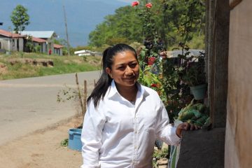 Mejoraremos el abastecimiento del agua en Montecristo de Guerrero: Monice Ángel Ventura