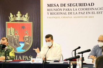 Desde Palenque, Rutilio Escandón exhorta a la pobación chiapaneca a vacunarse contra el COVID-19
