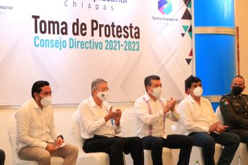 Junto al sector empresarial, impulsamos el progreso de Chiapas: Rutilio Escandón