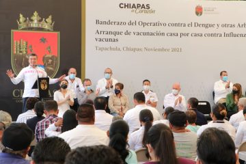 En Chiapas, acciones contra el dengue protegen los 656 kilómetros de la frontera: Rutilio Escandón
