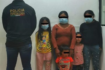 Localizan a mujer y cuatro menores de edad  con reporte de persona ausente en San Cristóbal
