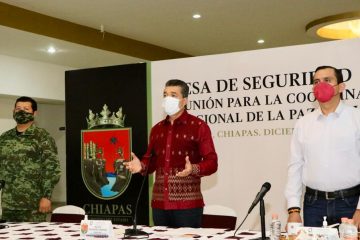 Rutilio Escandón envía un abrazo fraternal y desea feliz Año Nuevo 2022 al pueblo de Chiapas