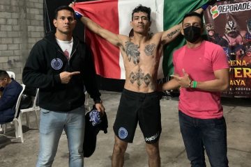 Triunfa chiapaneco en Gladiadores Fight League en Guatemala