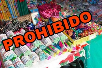 Prohibida la venta de pirotecnia en mercados de Tuxtla Gutiérrez