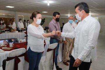 Acompaña Zepeda Soto al gobernador a la Mesa de Seguridad Estatal y Regional en Tapachula