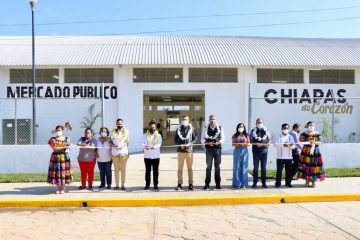 Tras 33 años de espera, se cumple al pueblo de Cintalapa con entrega de mercado público: Rutilio Escandón