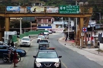 Realizan fuerzas de seguridad patrullajes en tramo Huixtla-Motozintla