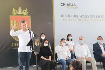 Gobierno de Chiapas inaugura clases presenciales del semestre 2022-B del Cobach