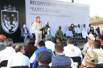 En Comitán, realizan reconversión del Centro de Salud de Santa Rosalía