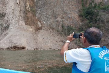 Sin pérdidas humanas por desprendimiento en Cañón del Sumideros, reportan autoridades