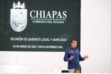 Piden a titulares de dependencias estatales trabajar por el bienestar y la justicia social en Chiapas