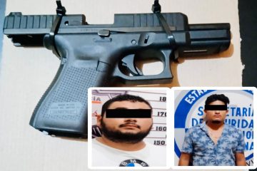 Detenidos por posesión ilegal de arma de fuego en Tonalá