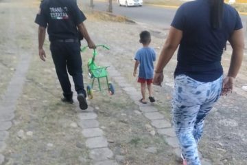 Localizan a menor de tres años extraviado en Tapachula