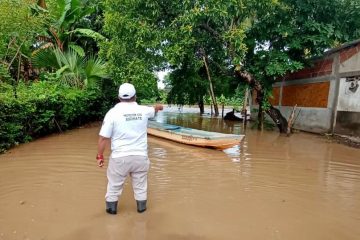 Por inundaciones pluviales, cinco municipios son declarados en desastre