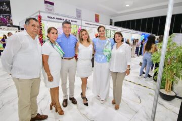 Inaugura Rutilio Escandón la Primera Feria Empresarial AMMJE 2023 Capítulo Tuxtla