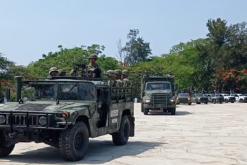 Envían más militares a tres municipios de Chiapas