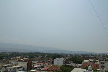 Incendios comprometen calidad del aire en Chiapas