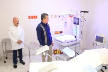 Inaugura Rutilio Escandón reconversión de áreas del Hospital Regional Dr. Rafael Pascacio Gamboa