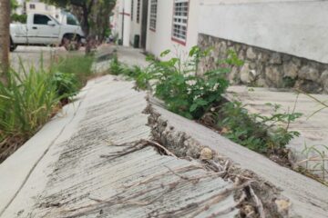 Se hunden edificios en Condominios San Juan de Tuxtla Gutiérrez