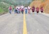 En Chalchihuitán, Rutilio Escandón inaugura camino Tzacucum-Balunaco y puente Tzacucum-Lobolaltik