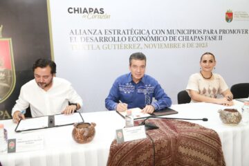 Rutilio Escandón encabeza Fase II de la Alianza Estratégica con Municipios para Promover el Desarrollo Económico