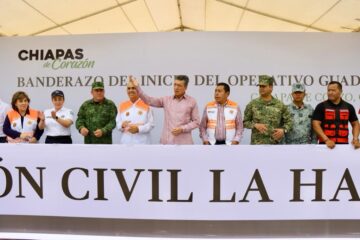 En Chiapa de Corzo, Rutilio Escandón da banderazo de inicio al Operativo Guadalupe-Reyes