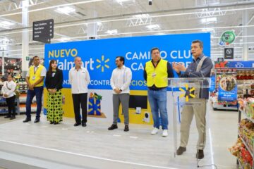 Inaugura Rutilio Escandón la sucursal de Walmart Supercenter Club Campestre en Tuxtla Gutiérrez