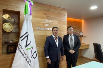 Eduardo Ramírez se reúne con el presidente del INAP